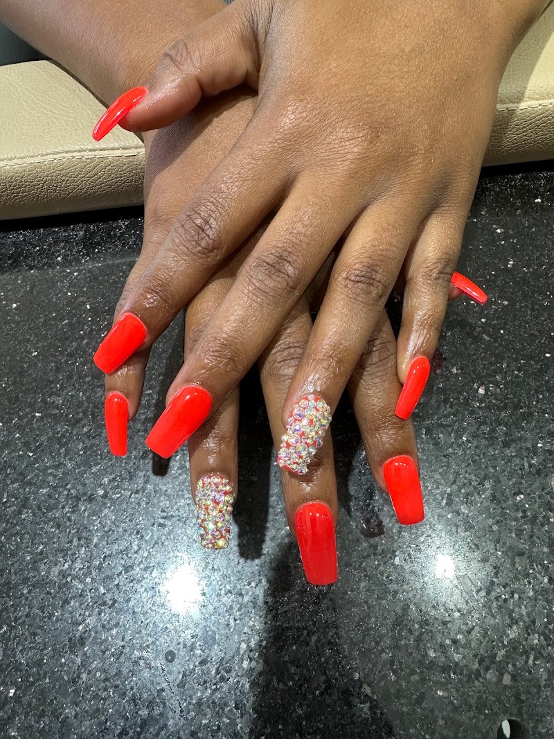 Inside Nail Lounge, a clean and welcoming nail salon